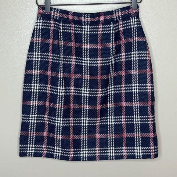 Brooks Brothers Plaid Pencil Skirt - Picture 3 of 3